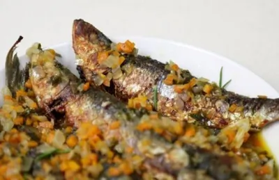 Жареные сардины в эскабече по испански