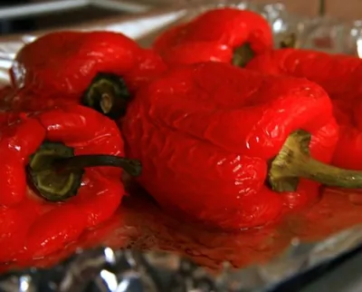 Запеченный сладкий перец