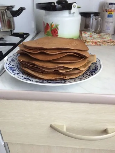 Американские панкейки с какао