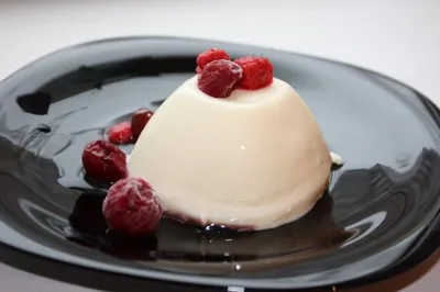 Сливочно-ванильная панна-котта