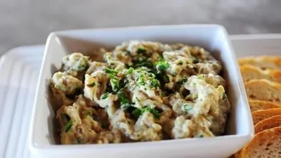 Бабагануш с помидорами