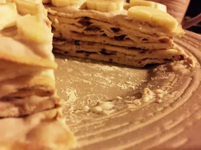 Банановый торт