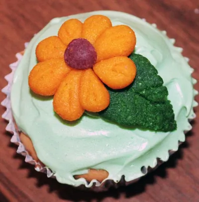 Двухцветные маффины