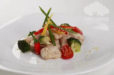 Куриное филе в китайском стиле на пару