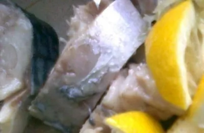 Скумбрия в цитрусовом маринаде