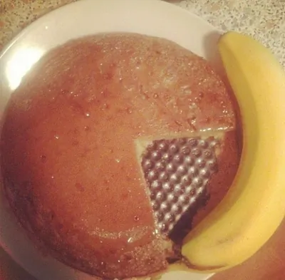 Банановый торт без муки