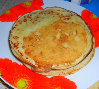 Блины из простокваши по домашнему