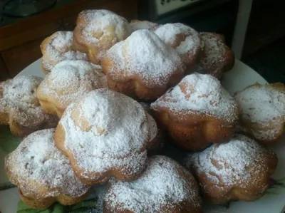 Нежные ванильные кексы