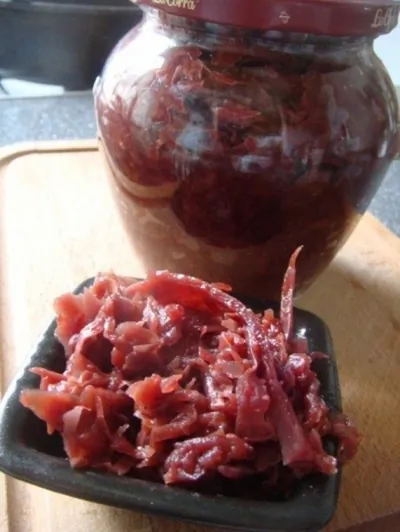 Гарнир из краснокочанной капусты по датски