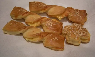 Сырные спиральки