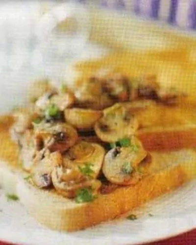 Простой бутерброд с грибами от Джейми Оливера