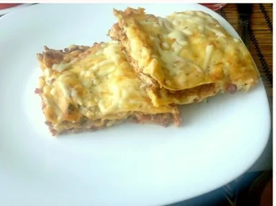 Лазанья болоньезе