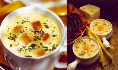 Швейцарский суп с сыром