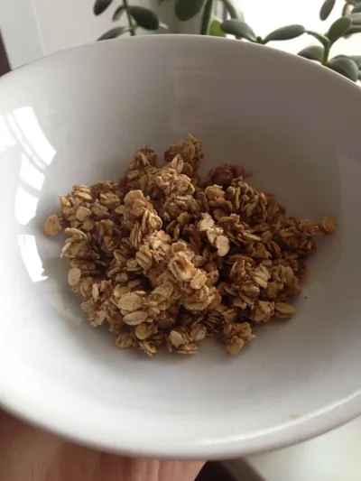 Бананово-апельсиновая гранола