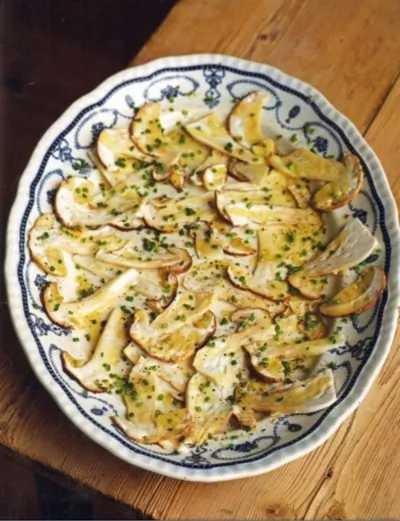 Салат с белыми грибами