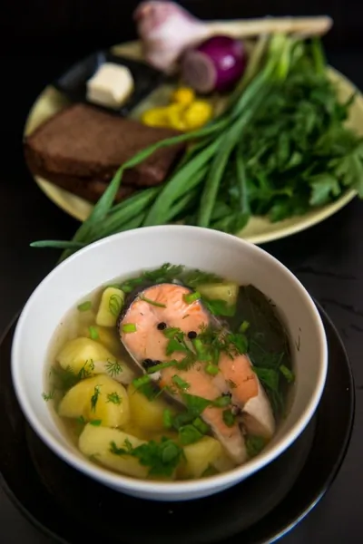 Уха из форели