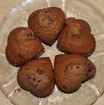 Очень шоколадные кексы