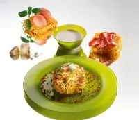 Лапша с соусом Карбонара