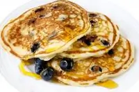 Черничные блины