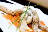 Рыба в кунжуте