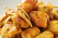 Острый жареный панир с имбрем и специями