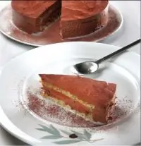 Шоколадный торт с фисташками и оливковым маслом