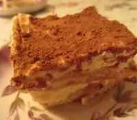 Тирамису без яиц с кофейным ликером