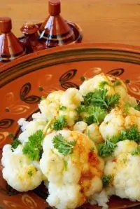 Цветная капуста с горчично-эстрагоновым винегретом