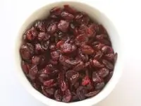 Сушеная клюква в бренди