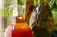 Малиновый винегрет с виноградным маслом