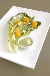 Йогуртовая салатная заправка с авокадо и кинзой