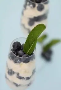 Черника с сырным кремом