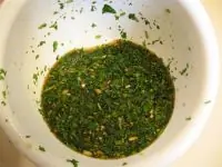 Соус из кинзы и имбиря к шашлыку