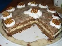 Пражский ореховый торт