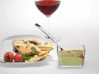 Бабагануш с натуральным йогуртом