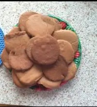 Шоколадное печенье из какао