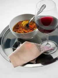 Салат из печеных перцев с бальзамическим уксусом