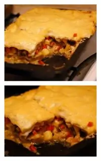 Овощная лазанья