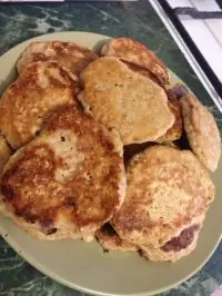 Овсяные оладьи на кефире