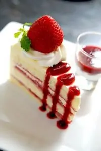 Быстрый клубничный соус