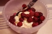 Ванильное мороженое с фруктозой