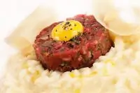 Ризотто с тартаром