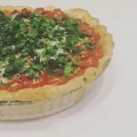 Итальянский томатный пирог