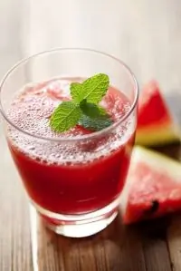 Арбузный сок с мятой