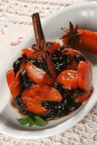 Цимес с морковью и бататом