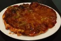 Тарт татен из слоеного теста