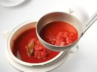 Борщ с хреном