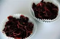 Шоколадное печенье с кукурузными хлопьями без выпечки