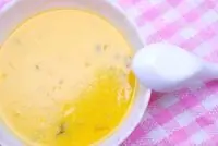 Суп из печеной тыквы и грибов