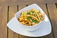 Жареный картофель с травами и сыром по итальянски